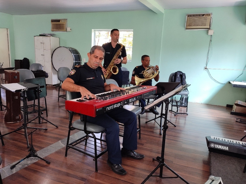 Banda da Guarda Civil ganha novos instrumentos e busca se firmar como referência cultural na cidade