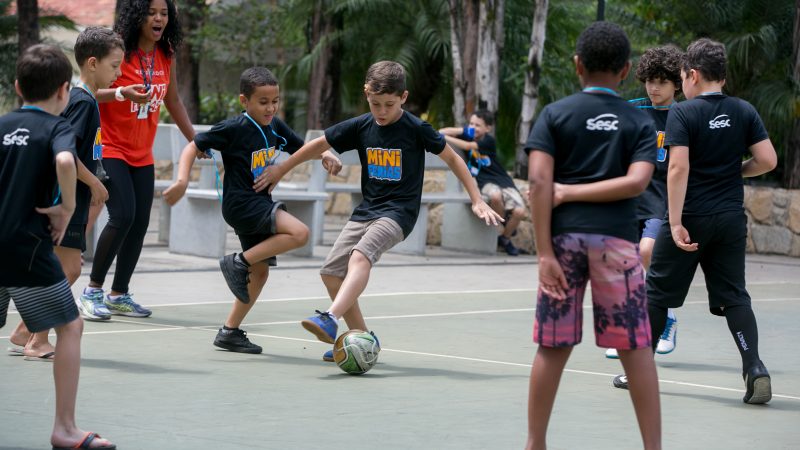 Em Contagem: Miniférias do Sesc são uma opção de lazer e aprendizado para as crianças no período das férias escolares