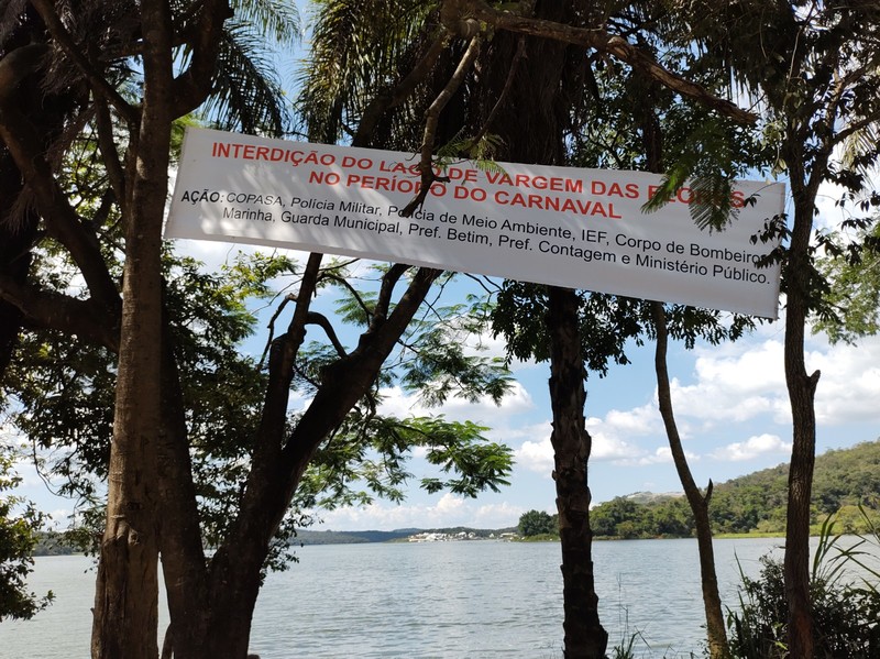 Represa de Várzea das Flores será interditada no carnaval