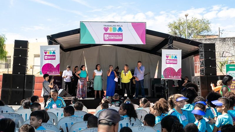 Abertura do ano letivo na rede pública de Contagem teve calendário de eventos voltado à comunidade escolar