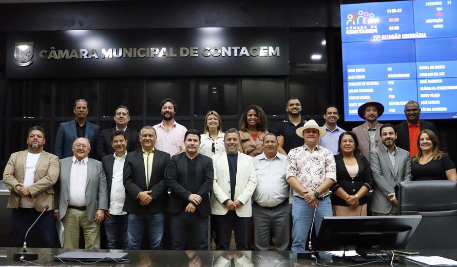 Câmara de Contagem define composição de suas comissões permanentes