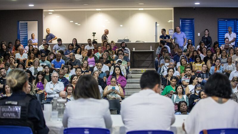 Comunidade escolar e forças de segurança se mobilizam para promover cultura de paz nas escolas do município