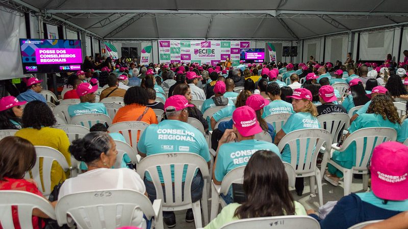 Posse dos novos conselheiros regionais consolida participação popular em Contagem