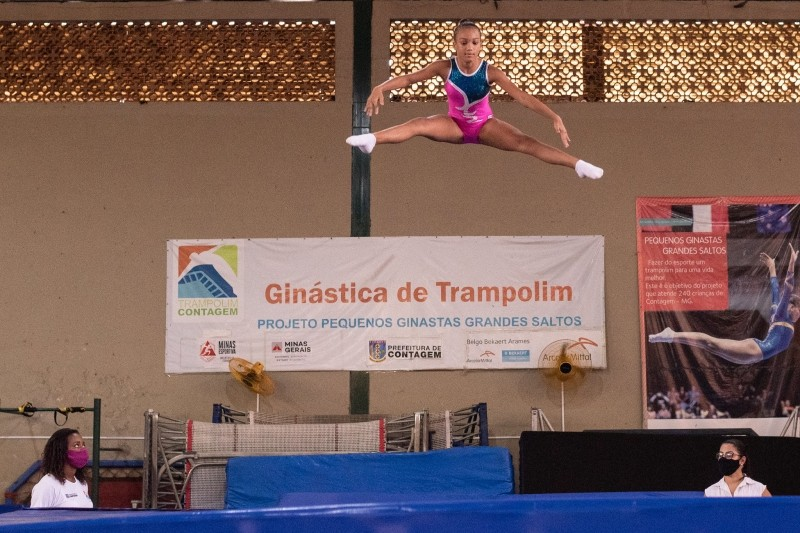 Inscrições para o projeto Ginástica de Trampolim até (19/7) voltado para a região de Vargem das Flores