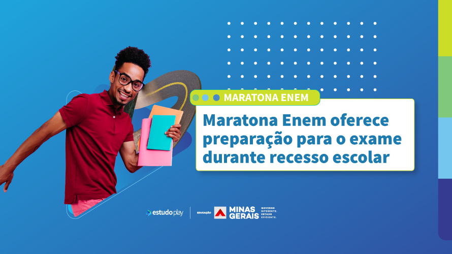 Maratona Enem oferece preparação para o exame durante recesso escolar