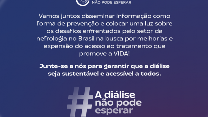 ABCDT faz campanha nacional pela diálise