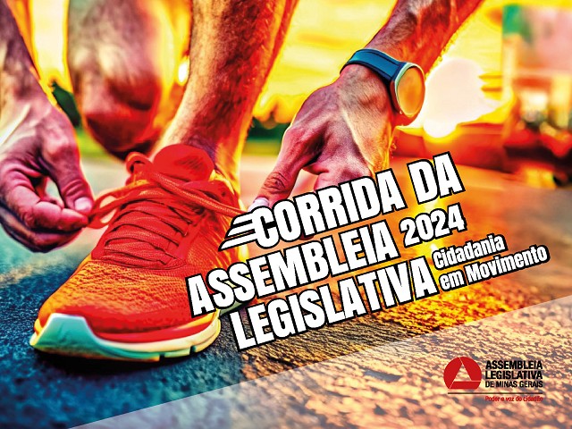 Corrida da Assembleia de 2024 será realizada em 20 de outubro