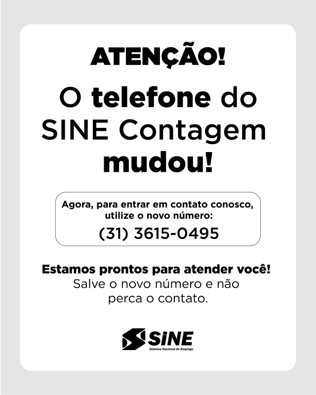 Contagem mantém crescimento e empregabilidade, com saldo positivo de 1.101 novos postos de trabalho