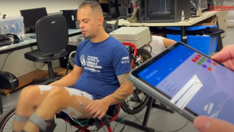 Atleta paraplégico que treina na UFMG vai às “olimpíadas biônicas”, na Suíça