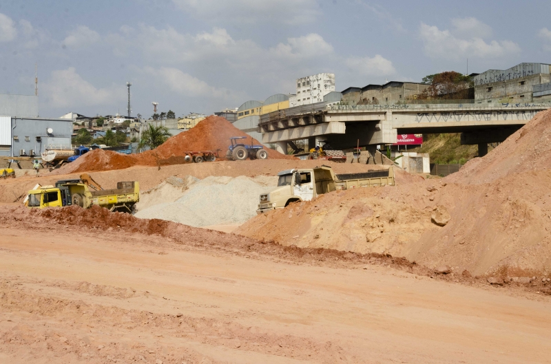 Ressaca e Eldorado mais integrados: obra de implantação do viaduto sobre a BR-040 avança