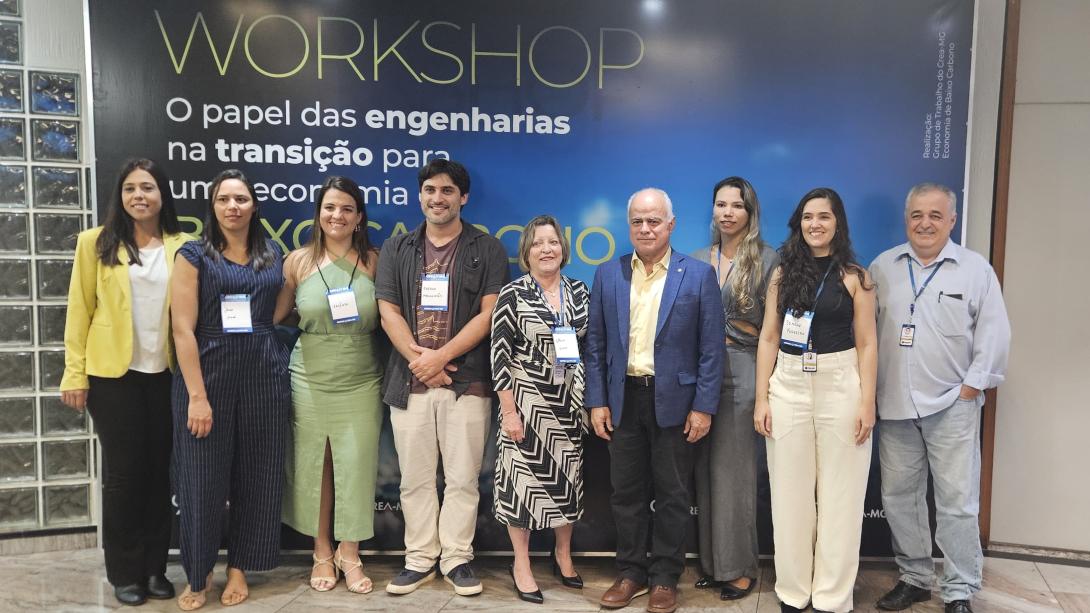 O Crea-MG promoveu o workshop “O papel das engenharias na transição para uma economia de baixo carbono”