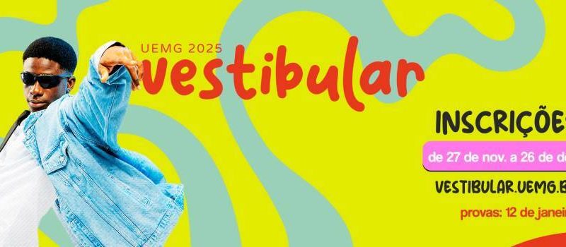 Uemg abre nesta quarta-feira (27/11) as inscrições para o vestibular 2025