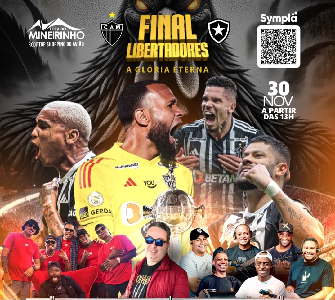 Feira do Mineirinho transmite a final da Libertadores com shows neste sábado (30)