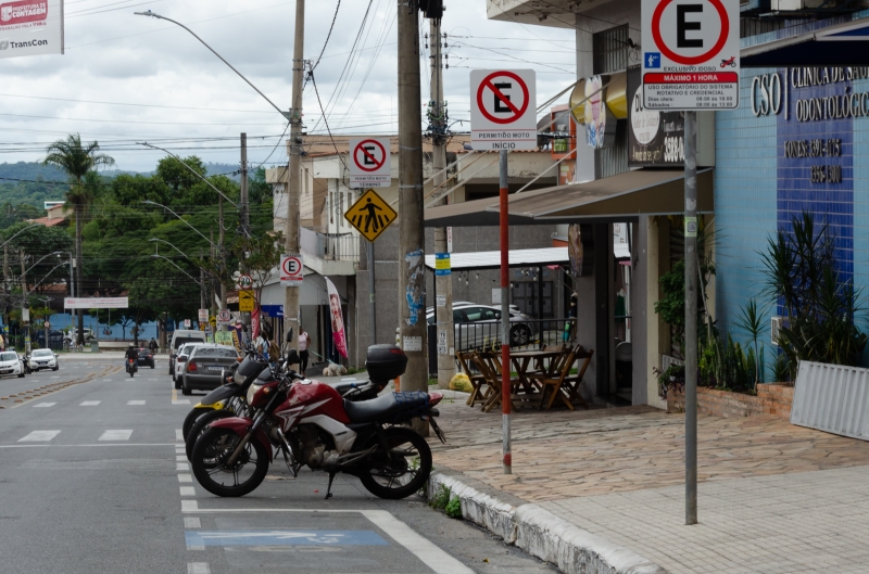 ​Transcon amplia vagas de estacionamento para motocicletas no Eldorado