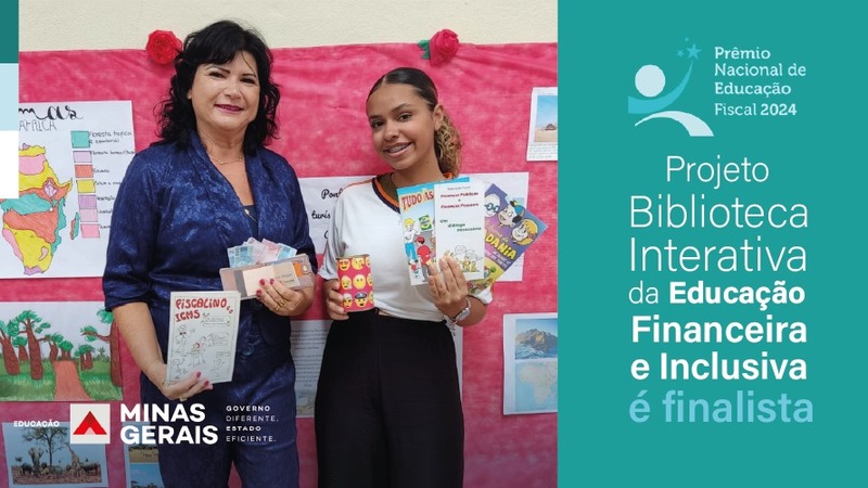 Projeto de escola estadual de Contagem é finalista no Prêmio Nacional de Educação Fiscal