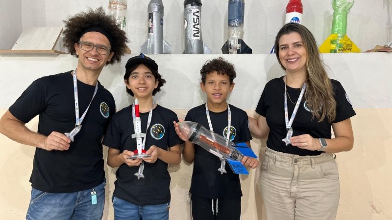 Estudantes da escola “Mariinha” são premiados em Olimpíada Brasileira de Astronomia e Astronáutica