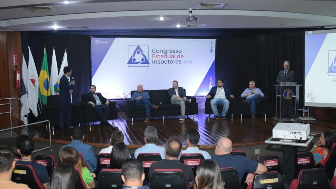 Congresso Estadual de Inspetores do Crea-MG reúne profissionais de todo o estado