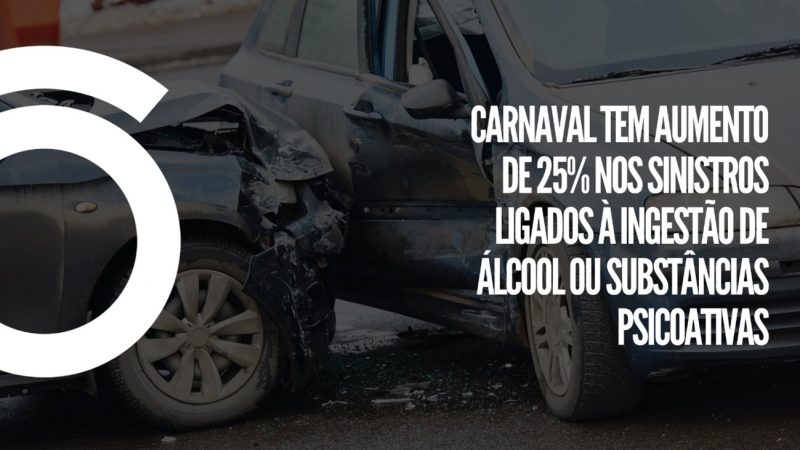 Não há dose segura para beber. E no Carnaval risco aumenta 25%