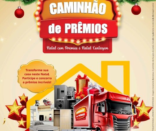 CDL Contagem Celebra o Sucesso da Campanha de Natal 2024 com Entrega de Caminhão de Prêmios