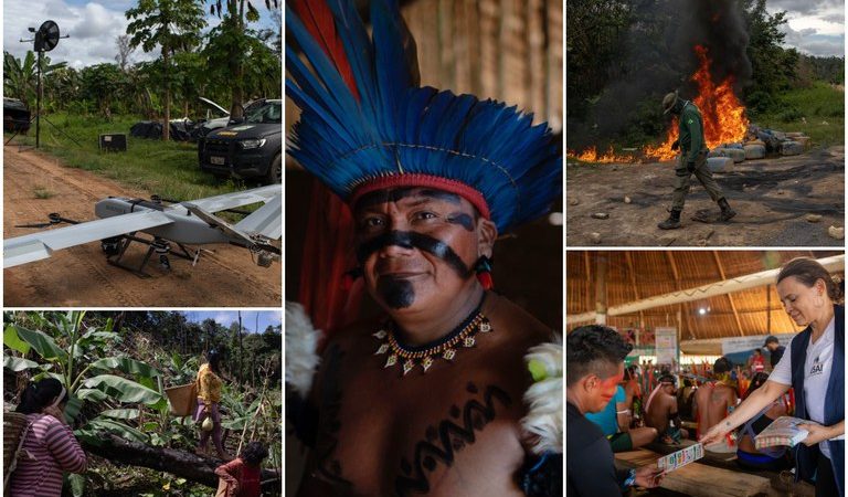 Dois anos de ações federais na Terra Yanomami: garimpo ilegal despenca e mortes por desnutrição caem 68%