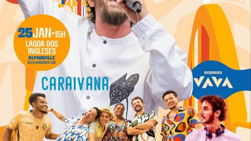 Bloquinho da Lagoa promete alegria e boa música com os shows de Saulo Fernandes e Caraivana