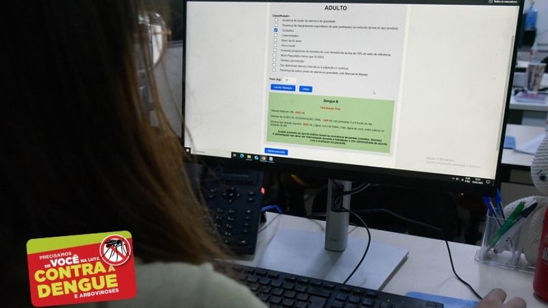 SUS Contagem desenvolve calculadora de hidratação para auxiliar no tratamento da dengue