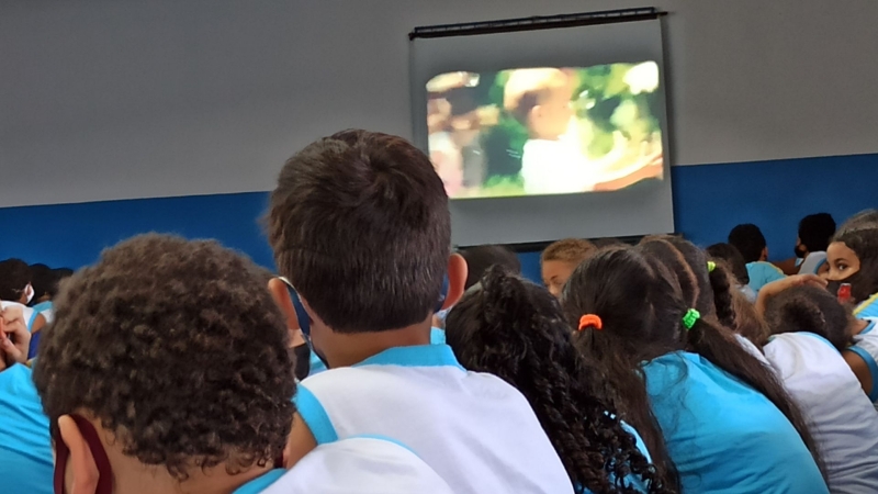 Filme produzido por alunos da rede municipal será exibido em festival de cinema, no Canadá